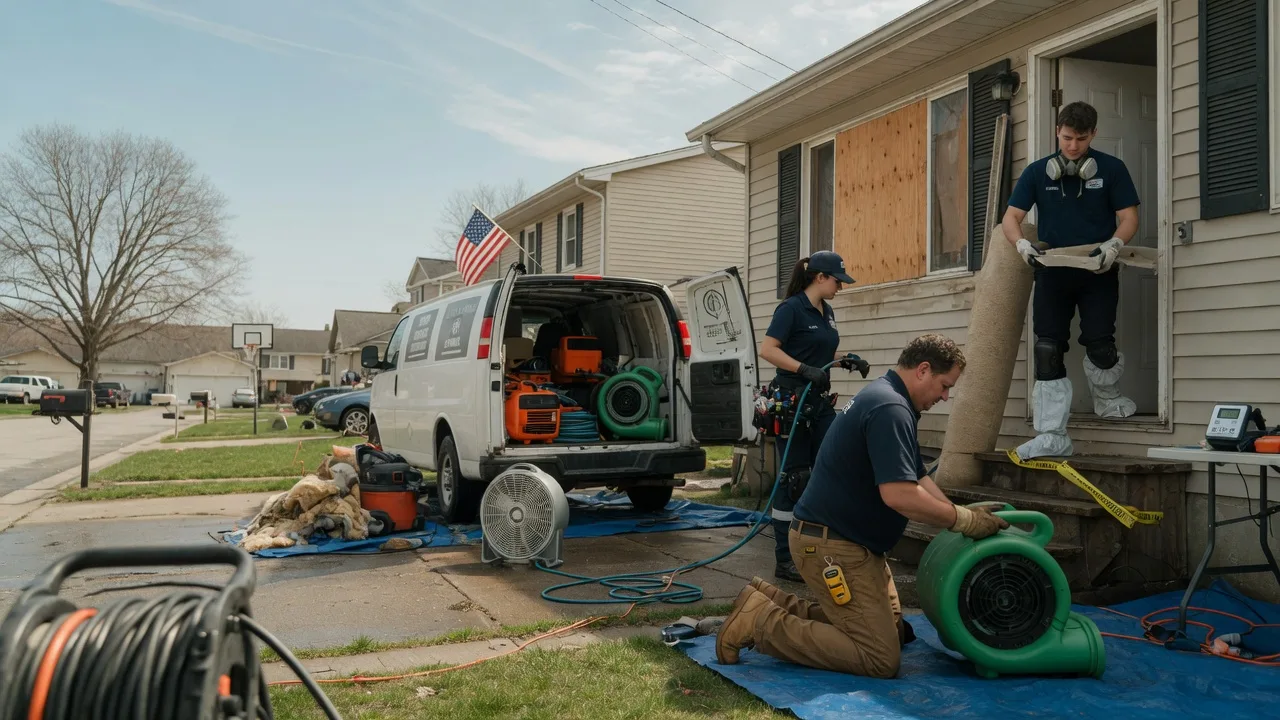 Water Damage Restoration in Bypro, KY near me
